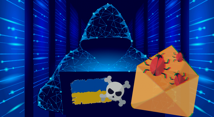 Phishing and DDoS attacks on Ukraine